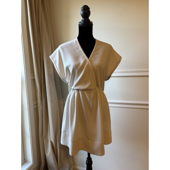 IRO Paris Latte Beige Mini Dress EU 38 US 8 - Picture 1 of 3